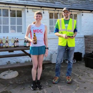 Briony Latter at the Coppett Hill fell race 2026